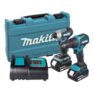 Makita DLX2539ST 18v LXT Brushless Combo Kit - 2 x 5.0ah Batteries