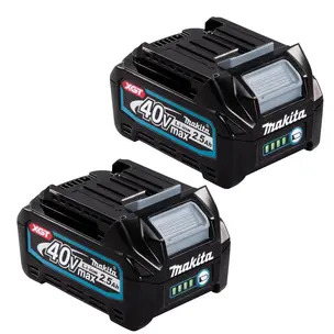 Makita BL4025 40Vmax 2.5Ah XGT Li-ion Battery Twin Pack