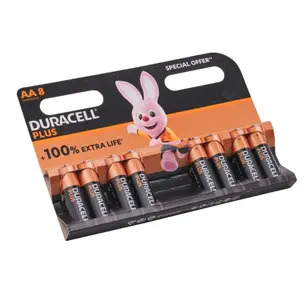 Duracell XMS25DURAAA8 Plus Power AAA Battery Pack of 8