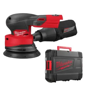 Milwaukee M18FROS125-0X 18v Fuel 125mm Random Orbital Sander Naked in Case 