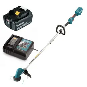 Makita DUR192LZ 18v LXT Brushless Line Trimmer Kit - 5.0ah Battery & Charger