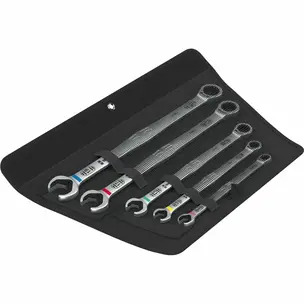 Wera 05020380001 6007 Joker 5 Set 1 Ring Ratchet Spanner Set - 5 Piece