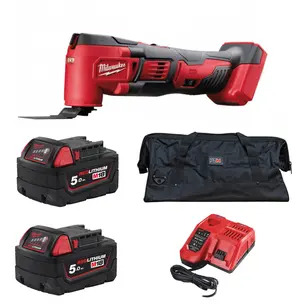Milwaukee M18BMT-0 18V Compact Multi-Tool Kit - 2 x 5.0ah Battery, Charger & PTM Bag