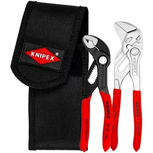 Knipex 00 20 72 V01 Mini Plier Set In Belt Tool Pouch - 2 Piece
