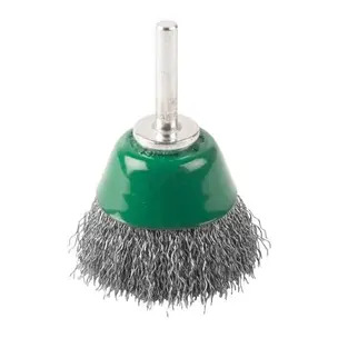 Milwaukee Crimped Cup brushes For Straight Grinder - 0.3mm Wire Gauge