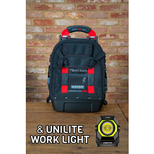Veto Tech Pac X PTM Backpack Tool Bag AX3501-PTM & WL-450R Dual Beam Work Light