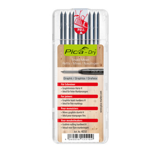 Pica 4050 Dry Graphite Refills For Joiners 10 Leads