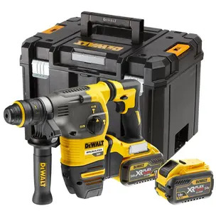 DeWalt DCH334X2 54V Flexvolt SDS+ Hammer Drill Kit (2 x 9.0Ah Batteries, Charger & Case)