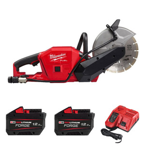 Milwaukee M18FCOS230-122 18v Fuel Cut Off Saw Kit - 2 x 12.0ah Batteries
