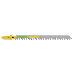 Festool 204260 Jigsaw Blades - Pack of 5 - Wood Straight Cut S 75/2.8/5