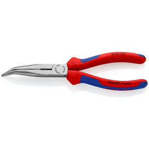 Knipex 2622200 200mm Snipe Nose Side Cutting Pliers (Stork Beak)