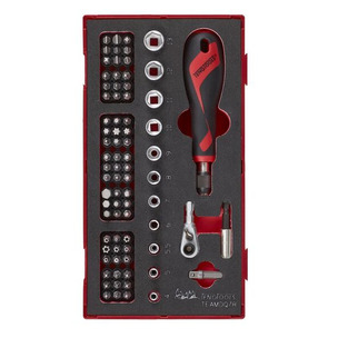 Teng TEAMDQ78 Bits Driver Set FOAM1 78 Pieces