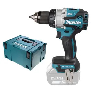 Makita DHP489Z 18v Brushless 2-Speed Combi Drill Naked With MakPac Type 3 Stacking Case