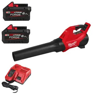 Milwaukee M18FBLG3-0 18v Fuel Gen 3 Blower Kit - 2 x 8.0ah Batteries & Charger