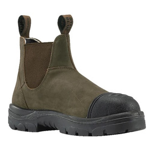 Steel Blue 392601 Hobart Scuff S3 Rustic Brown - Select Size