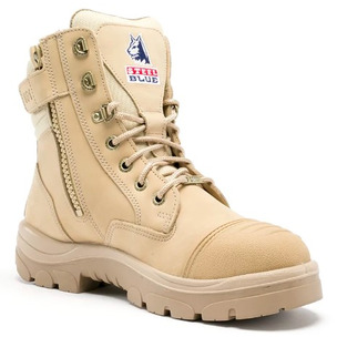 Steel Blue 392661 Southern Cross Zip Scuff S3 Sand - Select Size