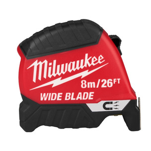 Milwaukee Wide Blade Magnetic Tape Measure Gen 2 - 8m/26ft