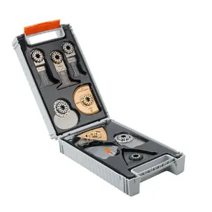 Fein 35222967060 Starlock Plus Best For Renovation MultiTool Accessory Set In Carry Case - 26 Piece
