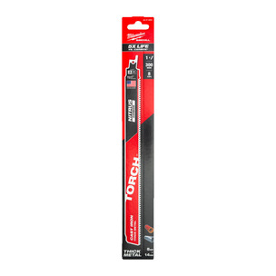 Milwaukee 48475263 Metal Sawzall Blade TCT Torch Nitrus 300mm x 8TPI