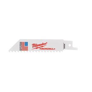 Milwaukee 48475460 Hackzall Blades 100mm x 6TPI - Pack of 5 