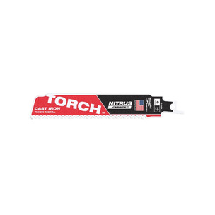 Milwaukee 48476251 Metal Sazwall Blade 150 x 10 TPI - Heavy Duty Torch with Nitrus Carbide
