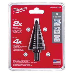 Milwaukee Step Drills (Select Size)