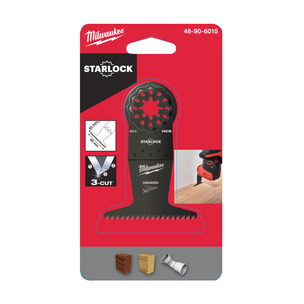 Milwaukee 65mm Wide Plunge Cut Multi Tool Blade - Fast and Clean