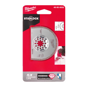 Milwaukee 48906052 1.2mm Diamond Grit Blade for Removing Damaged Grout