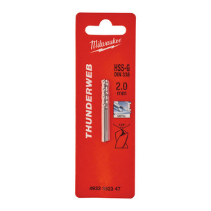 Milwaukee Thunderweb HSS-Ground Metal Drill Bits DIN338 (Select Size)