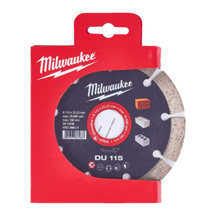 Milwaukee DU Diamond Blade (Select Size)