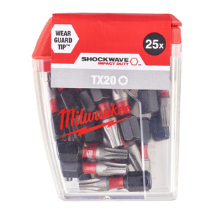 Milwaukee Shockwave Impact Duty Screwdriving Bits