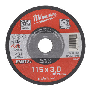 Milwaukee Metal Cutting Discs PRO+ (Select Size)