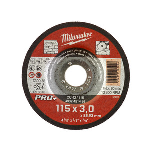 Milwaukee Stone Cutting Discs PRO+ (Select Size)