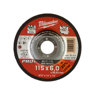 Milwaukee Metal Grinding Discs PRO+ (Select Size)