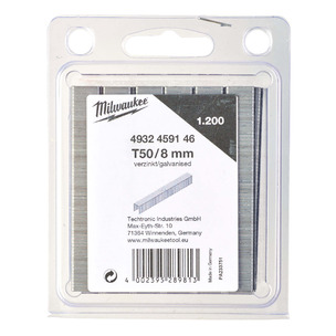 Milwaukee Fine Wire Staples (Select Size)