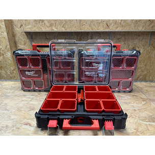 Milwaukee 4932464082 PACKOUT Organiser Case - TRIPLE PACK!!