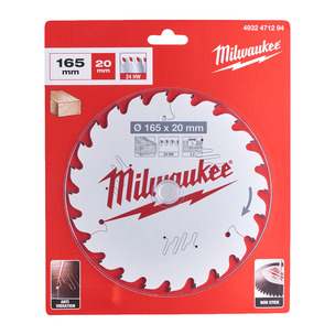 Milwaukee Circular Saw Blades for Hand Held Circular Saws (Select Size)