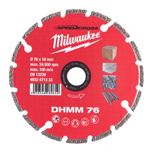 Milwaukee 4932471333 76mm Diamond Multi Material Blade