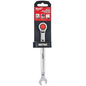 Milwaukee Maxbite Ratcheting Combination Spanner - Pick Size