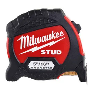 Milwaukee 4932471628 5m/16ft STUD Gen2 Magnetic Tape Measure