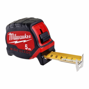 Milwaukee Premium Wide Blade Tape Measure 5m