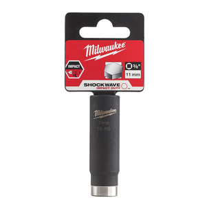Milwaukee 3/8" Shockwave Impact Duty Impact Sockets - Deep (Select Size)