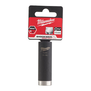 Milwaukee 3/8" Shockwave Impact Duty Impact Sockets - Deep (Select Size)