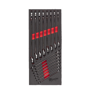Milwaukee 4932479827 Max Bite Combination Spanner Set Foam Insert