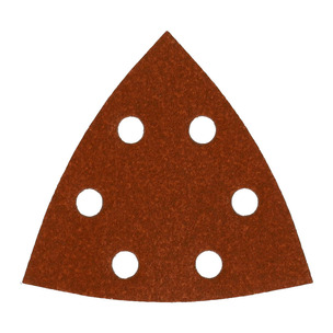 Milwaukee Delta Sanding Sheet 93x93mm Hook and Loop - Pack of 10 - Select Grit 