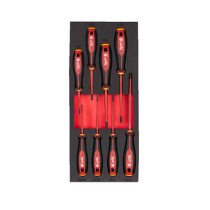 Milwaukee 4932493249 VDE Tri-lobe Screwdriver Set Foam Insert