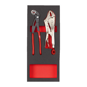 Milwaukee 4932493255 Waterpump and Locking Pliers Set Foam Insert