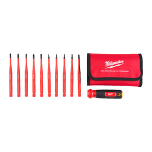 Milwaukee 4932493657 Insulated 10 in 1 Multi Bit Screwdriver 