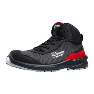 Milwaukee Flextred S1PS Safety Boots Black Mid Cut - Size 10