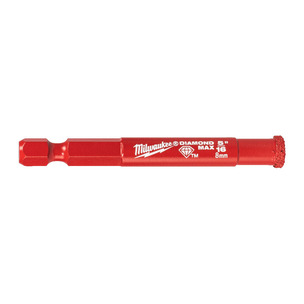 Milwaukee Diamond Max 1/4" Wet Tile Drill Bit - 8mm